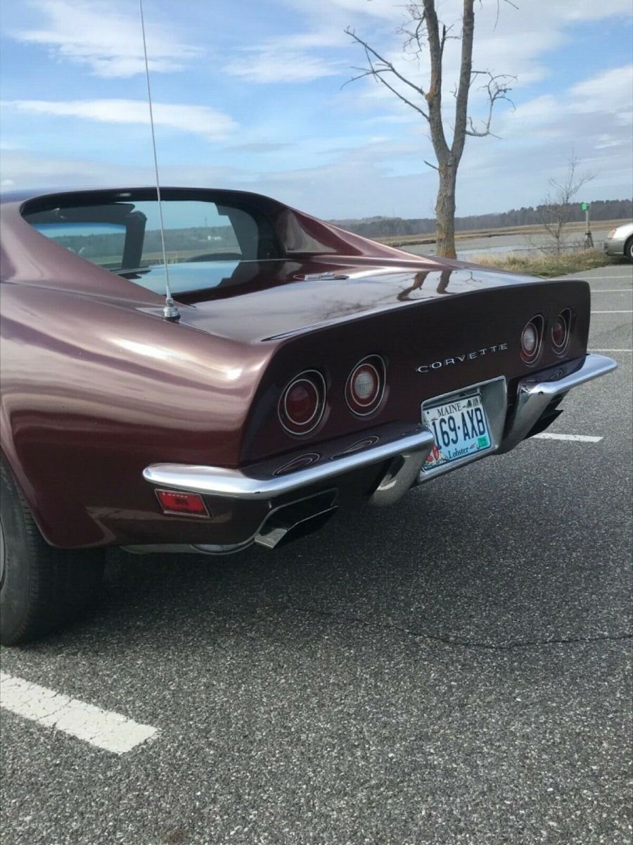 1973 Red Chevrolet Corvette Coupe