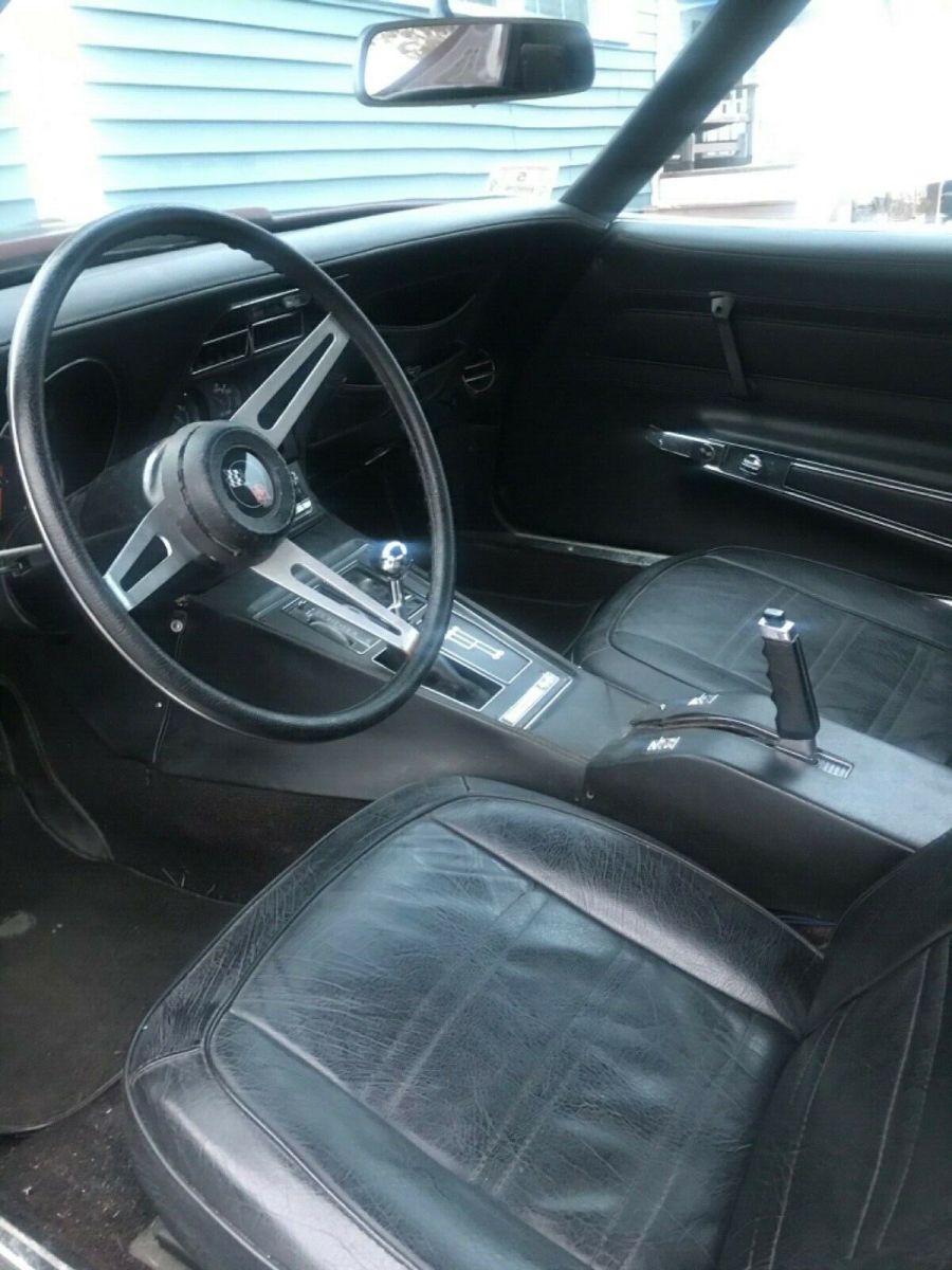 1973 Red Chevrolet Corvette Coupe