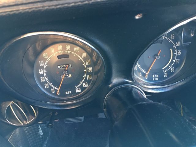 1973 Red Chevrolet Corvette Coupe