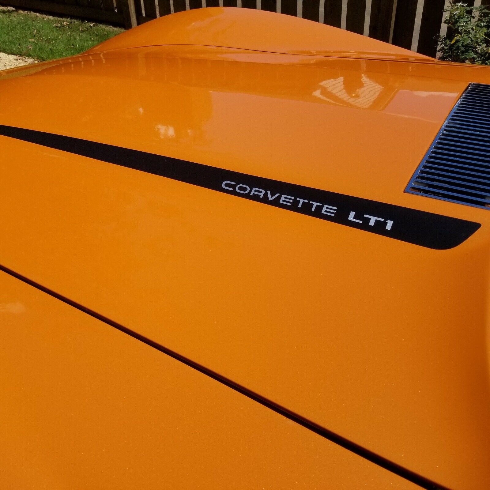 1973 Orange Chevrolet Corvette 5.7 C3 Convertible