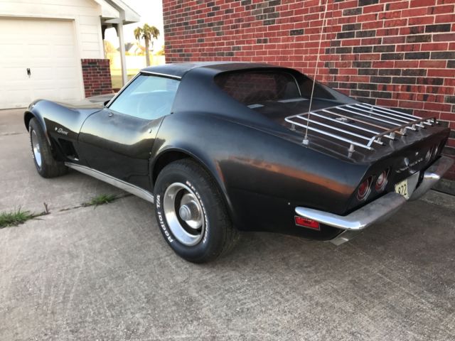 1973 Black Chevrolet Corvette Coupe