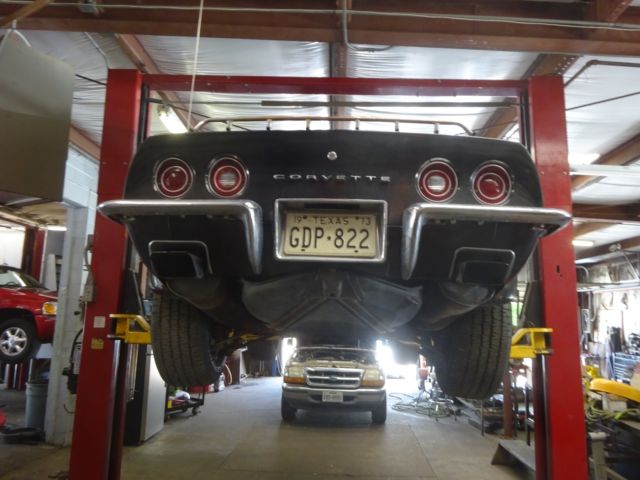 1973 Black Chevrolet Corvette Coupe