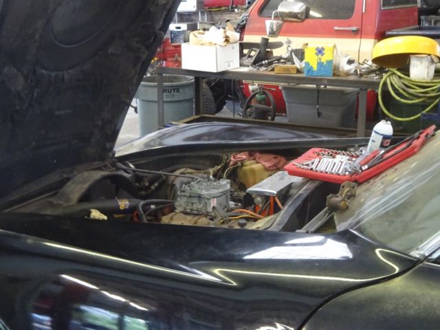 1973 Black Chevrolet Corvette Coupe