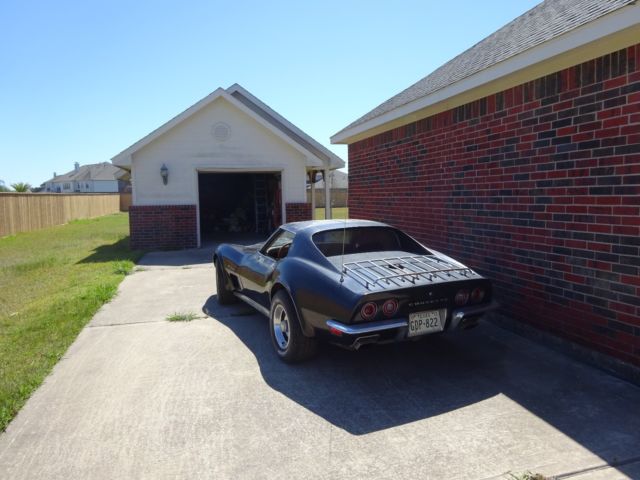 1973 Black Chevrolet Corvette Coupe