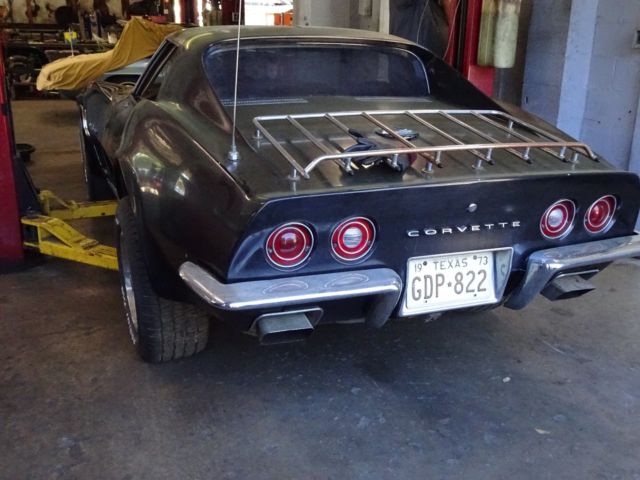 1973 Black Chevrolet Corvette Coupe