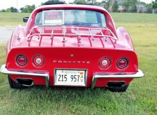 1973 Red Chevrolet Corvette Coupe