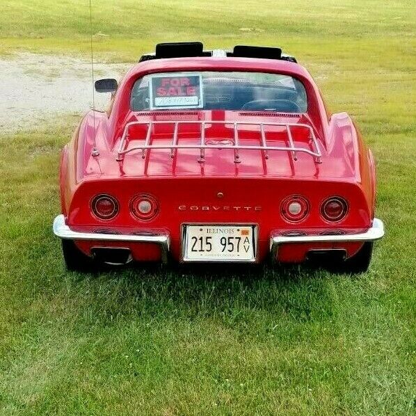 1973 Red Chevrolet Corvette Coupe
