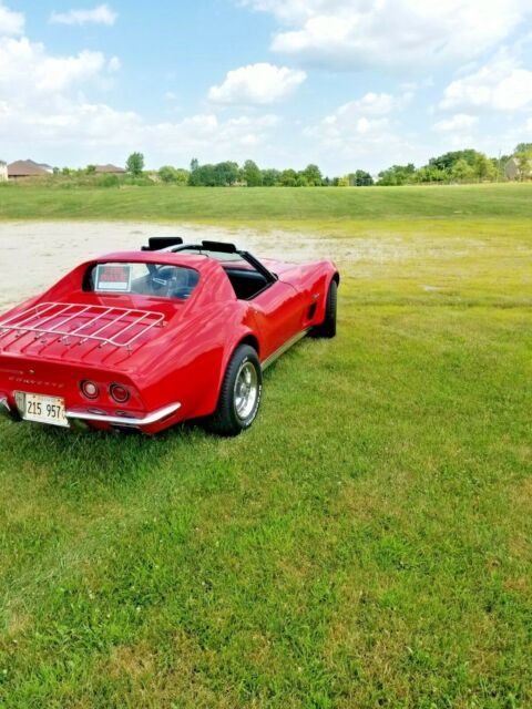 1973 Red Chevrolet Corvette Coupe