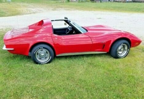 1973 Red Chevrolet Corvette Coupe