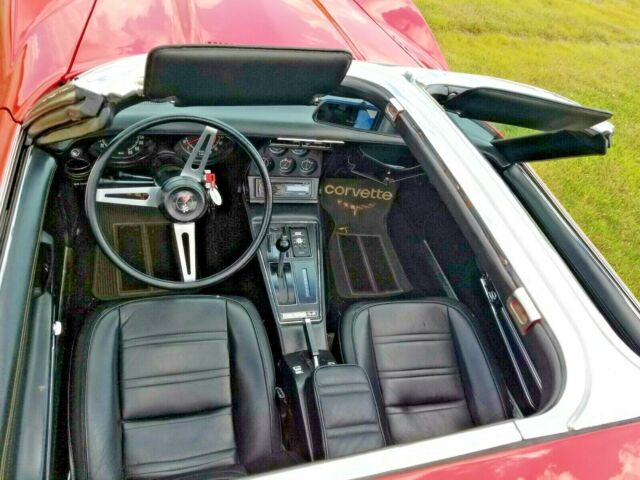 1973 Red Chevrolet Corvette Coupe