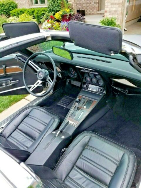 1973 Silver Chevrolet Corvette Coupe