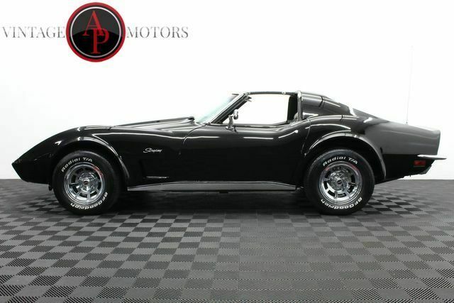 1973 Black Chevrolet Corvette --