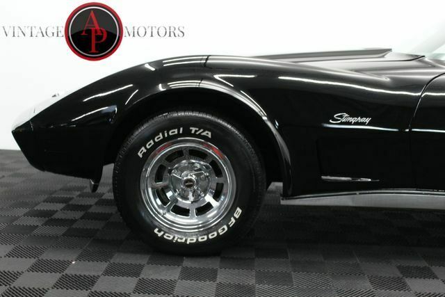 1973 Black Chevrolet Corvette --