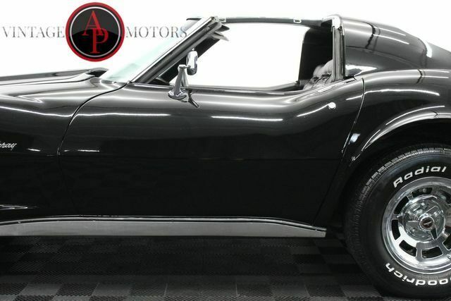 1973 Black Chevrolet Corvette --