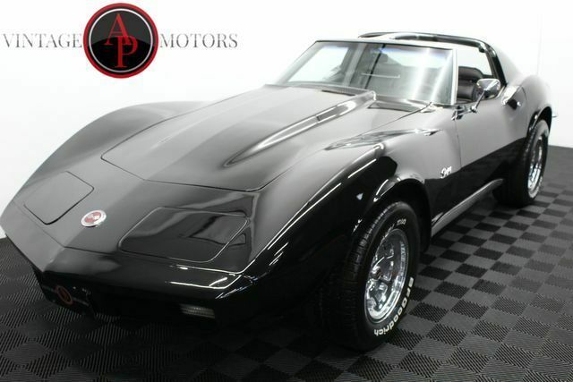 1973 Black Chevrolet Corvette --