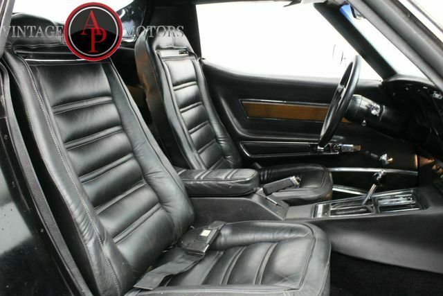 1973 Black Chevrolet Corvette --