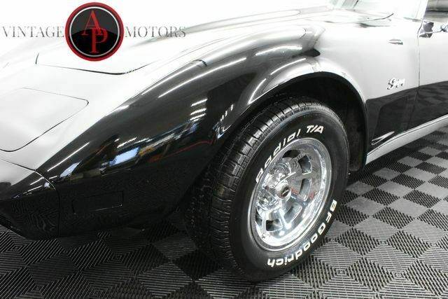 1973 Black Chevrolet Corvette --