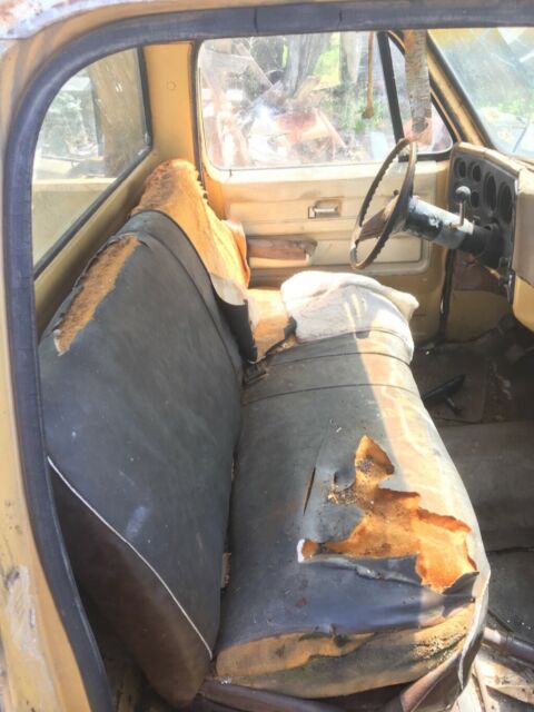 1973 Yellow Chevrolet C-10 Standard Cab Pickup