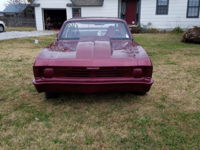 1973 Burgundy Chevrolet Nova Hatchback