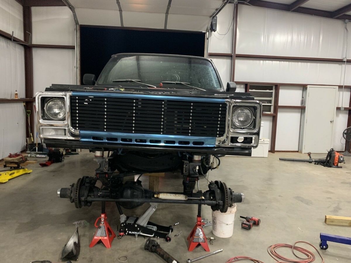 1973 Grey Chevrolet K-20 Pickup