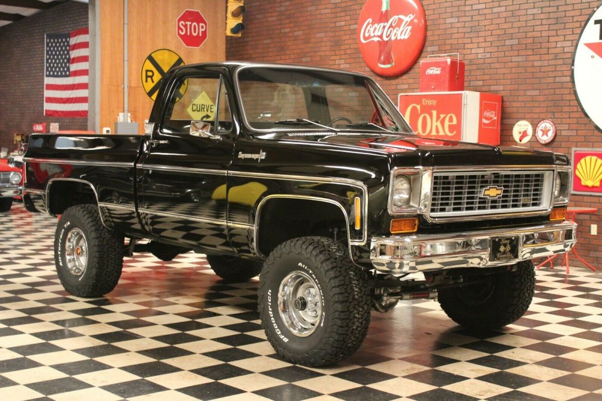 1973 Black Chevrolet C/K Pickup 1500