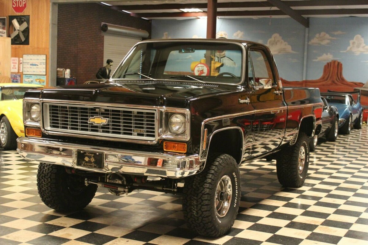 1973 Black Chevrolet C/K Pickup 1500