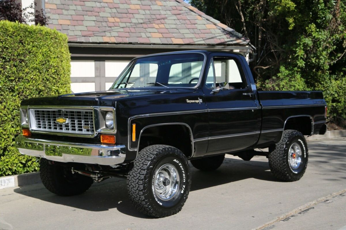 1973 Black Chevrolet Other Pickups