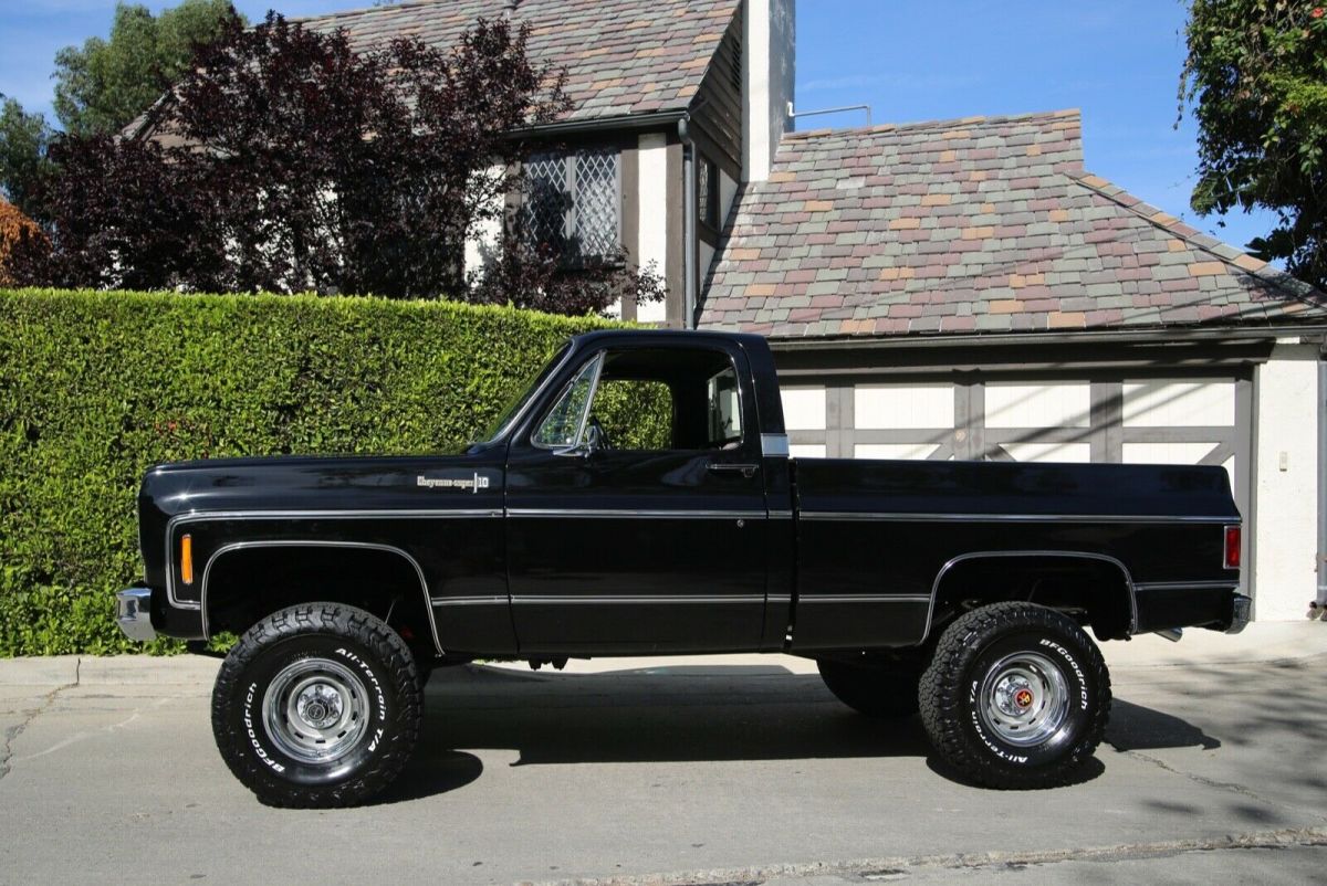 1973 Black Chevrolet Other Pickups