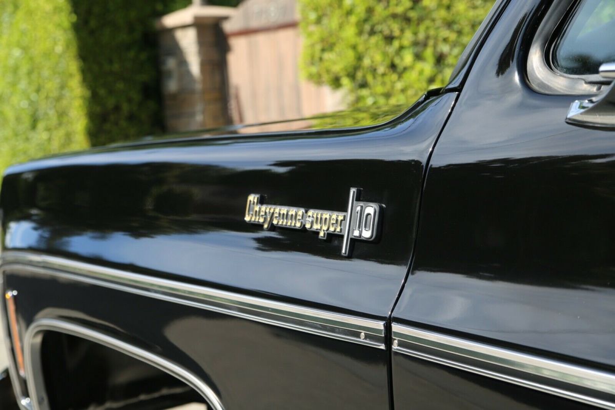 1973 Black Chevrolet Other Pickups