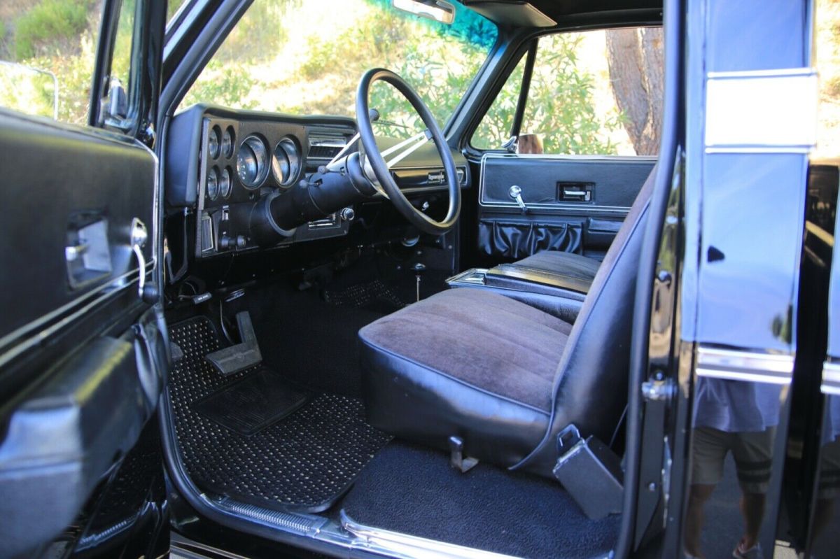 1973 Black Chevrolet Other Pickups