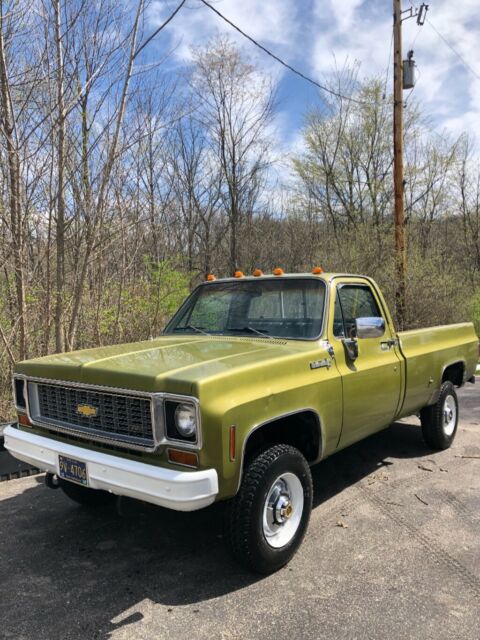 1973 Green Chevrolet C/K Pickup 2500 Cab & Chassis