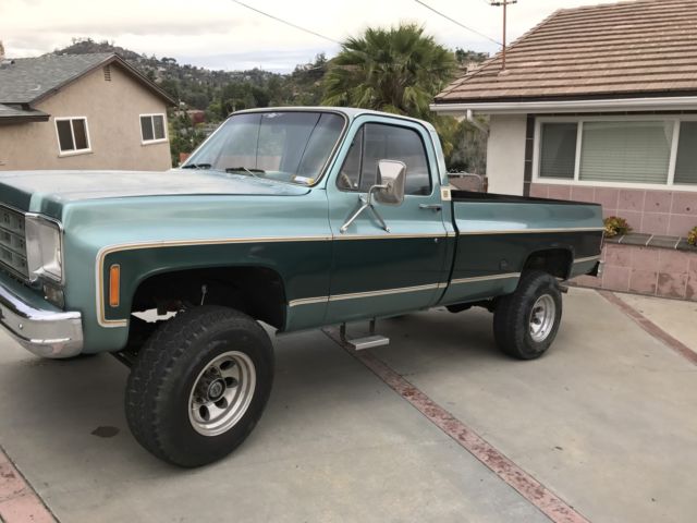 1973 Green Chevrolet C/K Pickup 2500