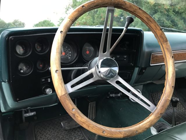 1973 Green Chevrolet C/K Pickup 2500