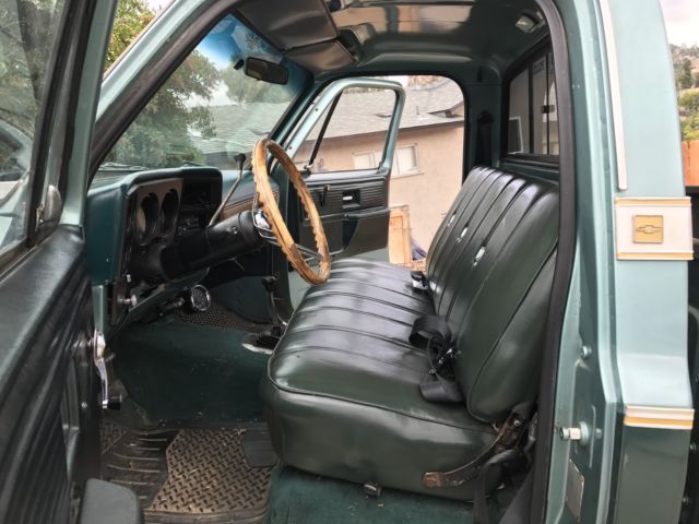 1973 Green Chevrolet C/K Pickup 2500