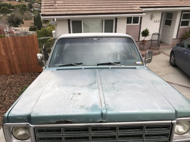 1973 Green Chevrolet C/K Pickup 2500