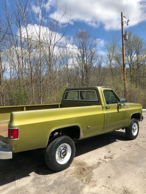 1973 Green Chevrolet C/K Pickup 2500 Cab & Chassis