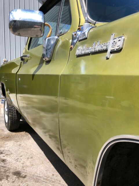1973 Green Chevrolet C/K Pickup 2500 Cab & Chassis