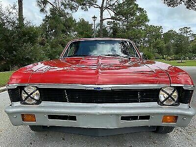 1973 Red Chevrolet Nova