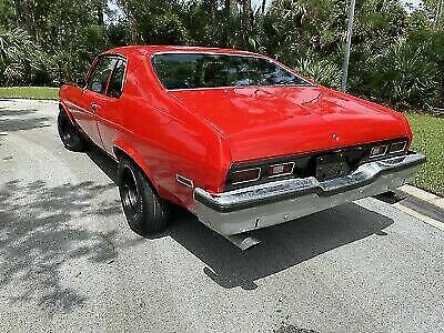 1973 Red Chevrolet Nova