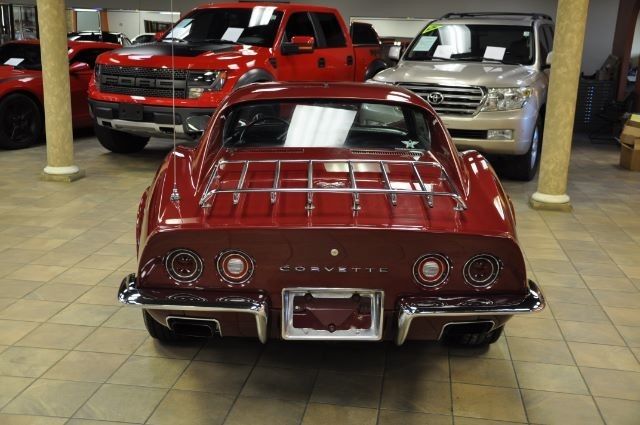1973 Burgundy Chevrolet Corvette Convertible