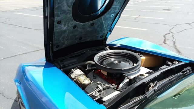 1973 Blue Chevrolet Corvette Coupe