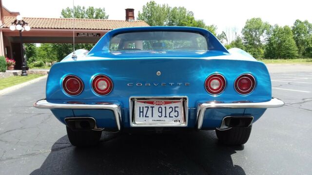 1973 Blue Chevrolet Corvette Coupe