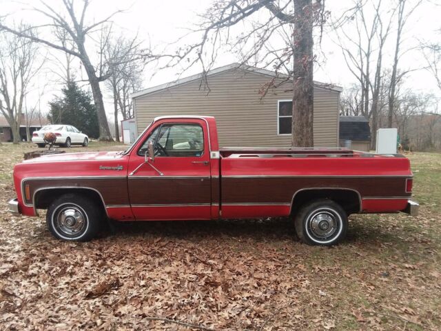 1973 Orange Wood Grain Chevrolet C-10 C 10