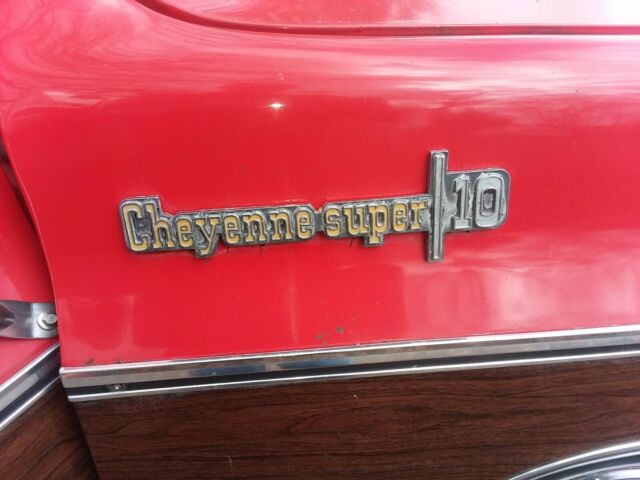 1973 Orange Wood Grain Chevrolet C-10 C 10