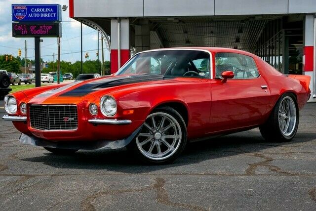 1973 Orange Chevrolet Camaro Coupe