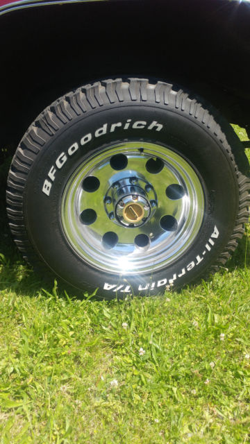 1973 Burgundy Chevrolet C/K Pickup 2500