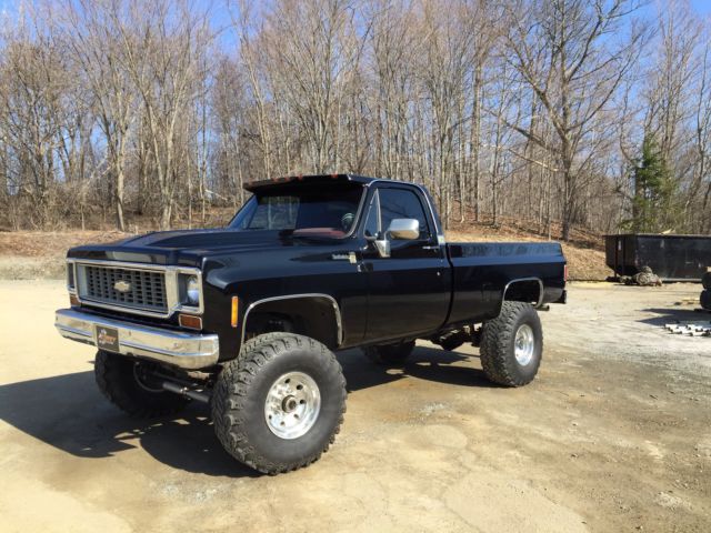 1973 black Chevrolet Other Pickups
