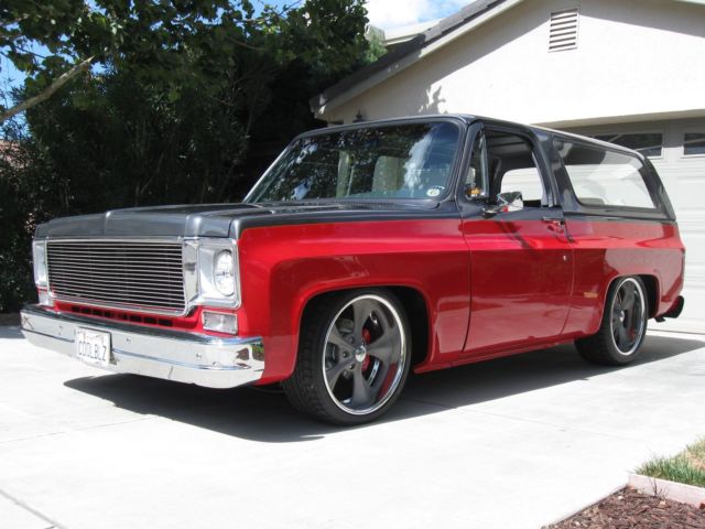 1973 Red & Grey Chevrolet Blazer