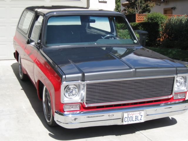 1973 Red & Grey Chevrolet Blazer