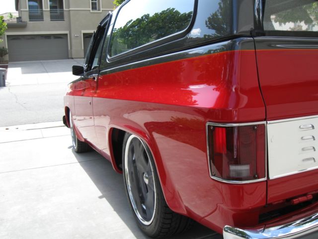 1973 Red & Grey Chevrolet Blazer